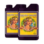 Fertilizante líquido Sensi Grow A+B Advanced Nutrients, 500ml cada, nutrição completa para crescimento vigoroso.