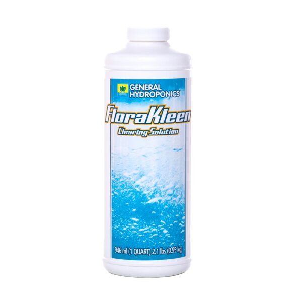 FloraKleen General Hydroponics 946ml, solução para limpeza de sais, maturação e adoçamento de plantas.
