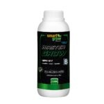 Master Grow B Smart Grow 1L, nutriente base para crescimento com N, P, K e micronutrientes, com pH Control System para colheitas premium.