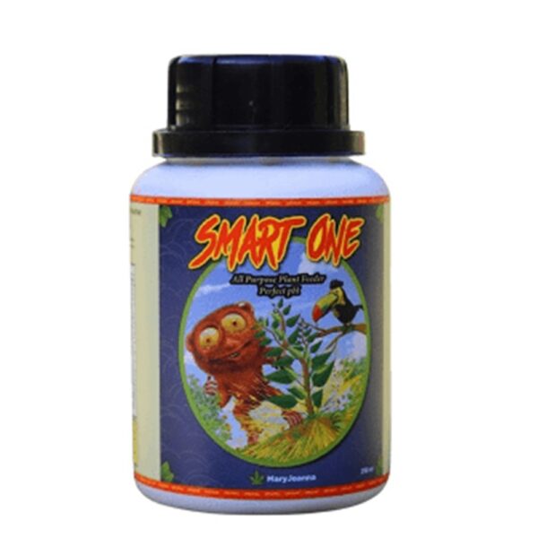 Smart One Smart Grow 250ml, fertilizante completo para todas as fases do cultivo, aplicação foliar e fertirrigação.
