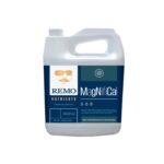 Frasco do Fertilizante Remo Magnifical em diferentes tamanhos (250ml, 1L, 4L, 10L), com a marca Remo Nutrients e indicação de ser um suplemento mineral.