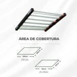 Painel de LED Quantum Barra 480W PRO MasterPlants (6)