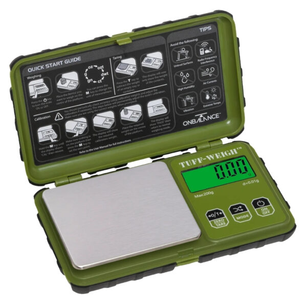 Balança Digital de Precisão On Balance Tuff-Weigh – 200g x 0,01g