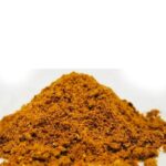 Embalagem de 500g de Torta de Neem Organo Lab, mostrando o produto em pó e destacando seus benefícios como escudo natural para plantas.