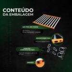 Painel LED Quantum Barra 1000W Pro Mid Masterplants - Imagem 3