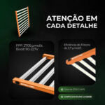 Painel LED Quantum Barra 1000W Pro Mid Masterplants - Imagem 4
