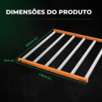 Painel LED Quantum Barra 720W Pro Mid Masterplants - Imagem 7