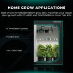 Estufa de cultivo indoor Mars Hydro, com dimensões 120x120x200cm, mostrando sua estrutura robusta de metal e a lona preta. Ideal para uso em ambientes internos.