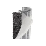 Filtro de Carvão Ativado Garden Highpro Proactiv 125mm, mostrando sua estrutura leve e compacta para instalação em sistemas de ventilação.