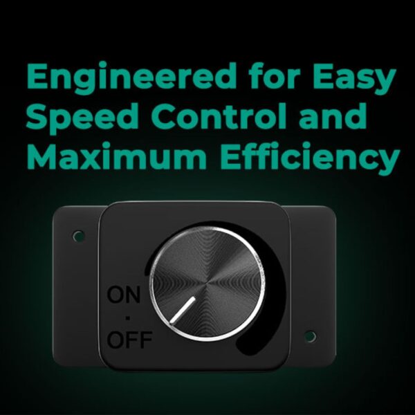 Kit de ventilação completo Mars Hydro de 4 polegadas, mostrando o exaustor, o filtro de carvão e os dutos flexíveis em PVC.