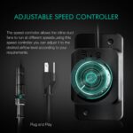 Kit de ventilação completo Mars Hydro de 6 polegadas, mostrando o exaustor, o filtro de carvão e os dutos flexíveis.