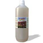 Embalagem de 1L de LMX Probiótico Ativador da Organo Lab, mostrando o produto com elementos que remetem a um solo saudável e plantas fortes.