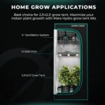 Painel de LED Mars Hydro FC-1500, um painel de cultivo indoor com múltiplos LEDs e design em barra, ideal para tendas e cultivo em espaços internos.