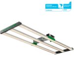 Painel de LED Mars Hydro FC-4000, um painel de cultivo indoor com múltiplos LEDs e design em barra, ideal para tendas de 120x60cm.