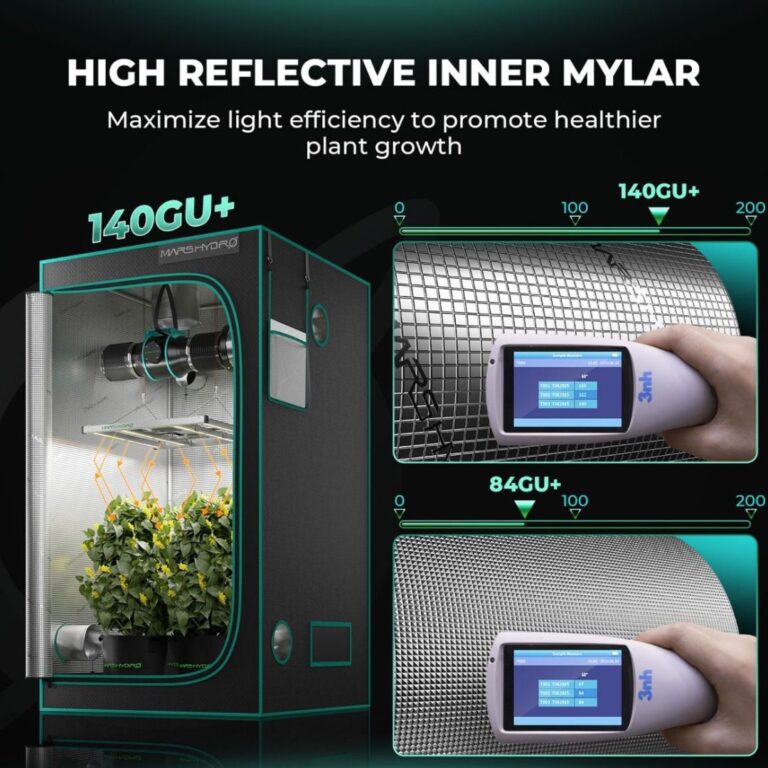 Painel de LED Mars Hydro FC-E 1500, um painel de cultivo indoor com múltiplos LEDs e design em barra, ideal para iniciantes e espaços pequenos.
