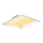 Painel de LED Mars Hydro TS1000, um painel de cultivo indoor com múltiplos LEDs e refletor, ideal para iniciantes e tendas de 80x80cm.