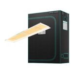 Painel de LED Mars Hydro TSL2000, um painel de cultivo indoor com formato retangular, ideal para iniciantes e tendas de 120x60cm.