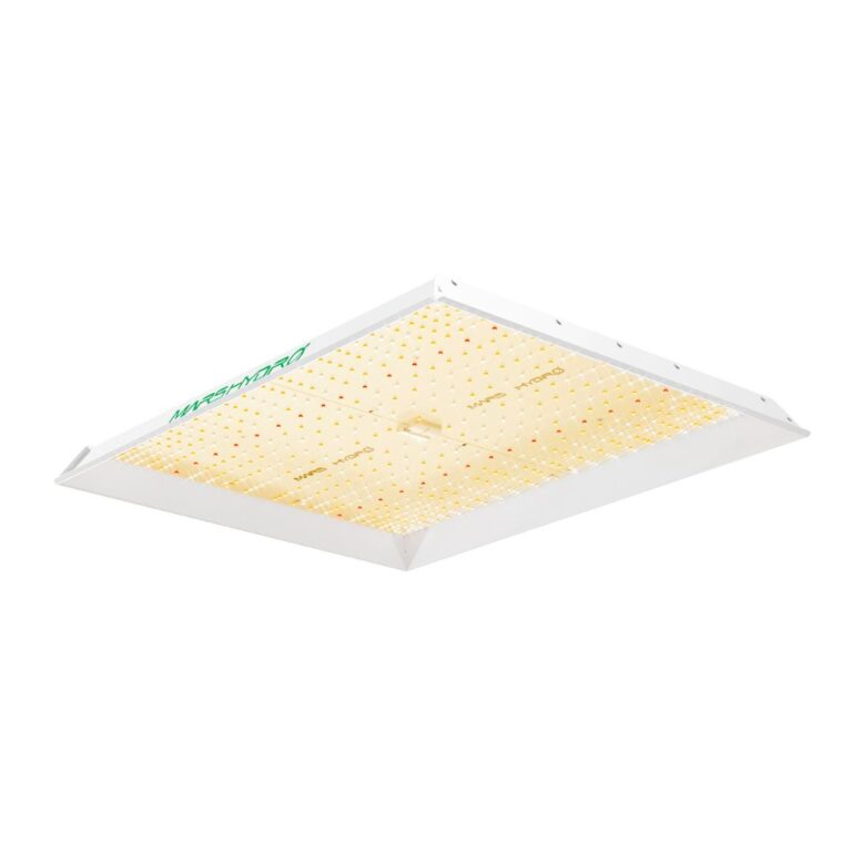 Painel de LED Mars Hydro TSL2000, um painel de cultivo indoor com formato retangular, ideal para iniciantes e tendas de 120x60cm.