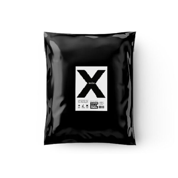 Saco de 10 litros do Substrato Orgânico Solo X da Organo Lab, mostrando a embalagem do produto pronta para uso.