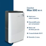Desumidificador Max 500 Desidrat Wi-Fi 110V e 220V - Imagem 2