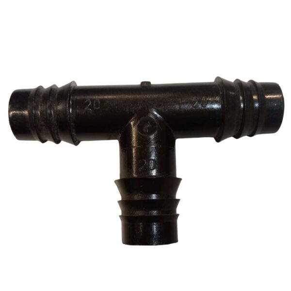 Conector T para mangueira de irrigação