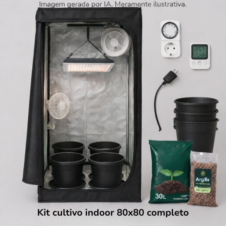 Kit cultivo indoor 80x80 completo