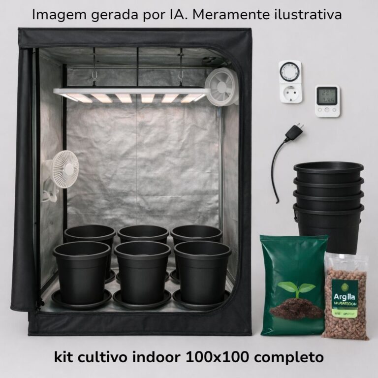 kit cultivo indoor 100x100 completo